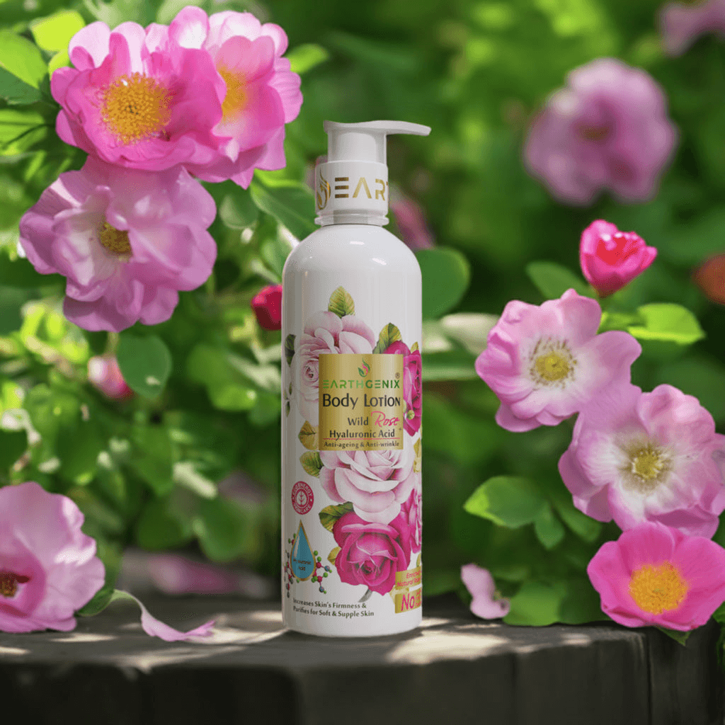 Earth Genix Wild Rose Body Lotion - 300ml