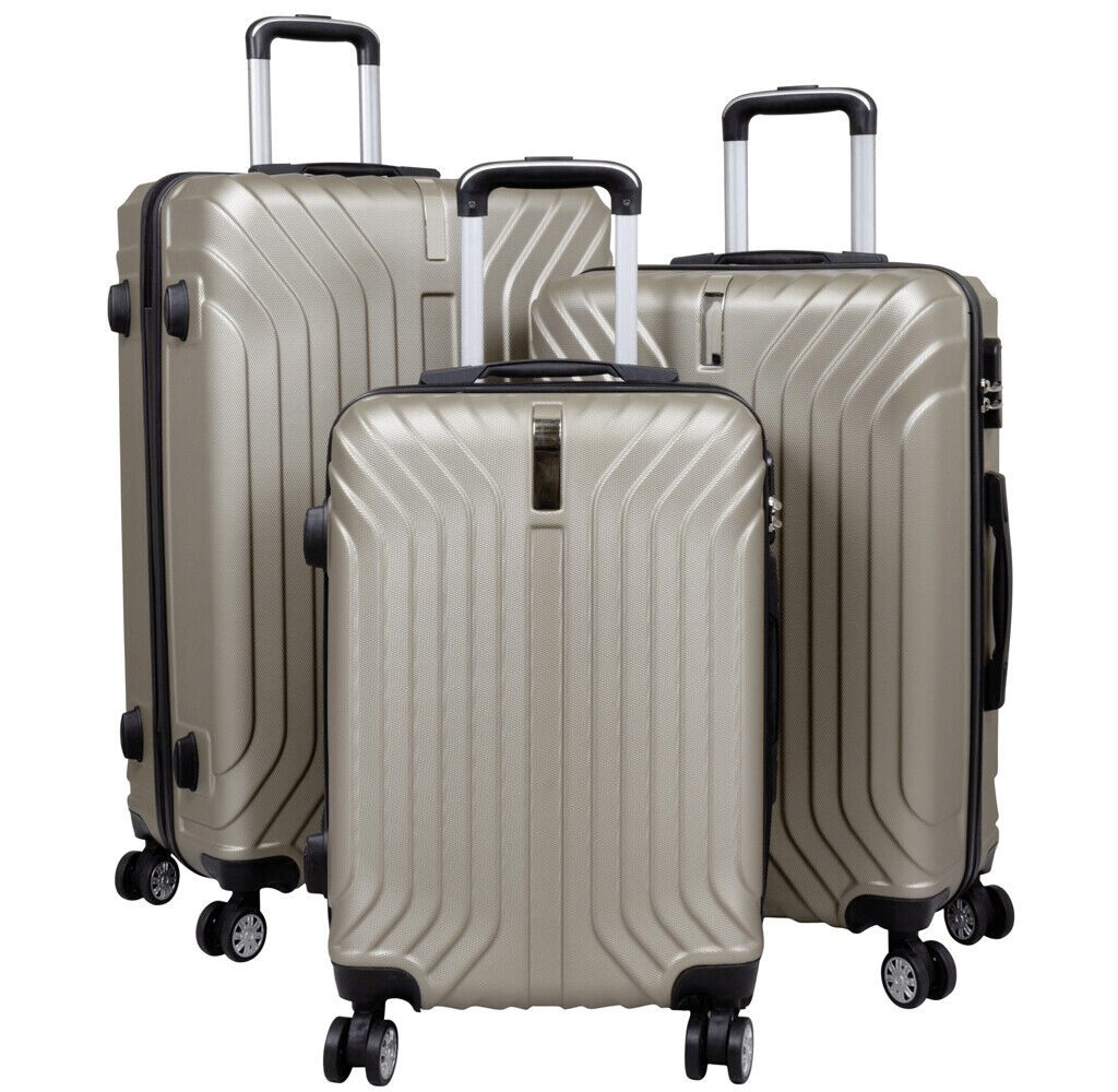 Luggage Bag 20 Inch Cabin Size Luggage Trolly - Rose Gold