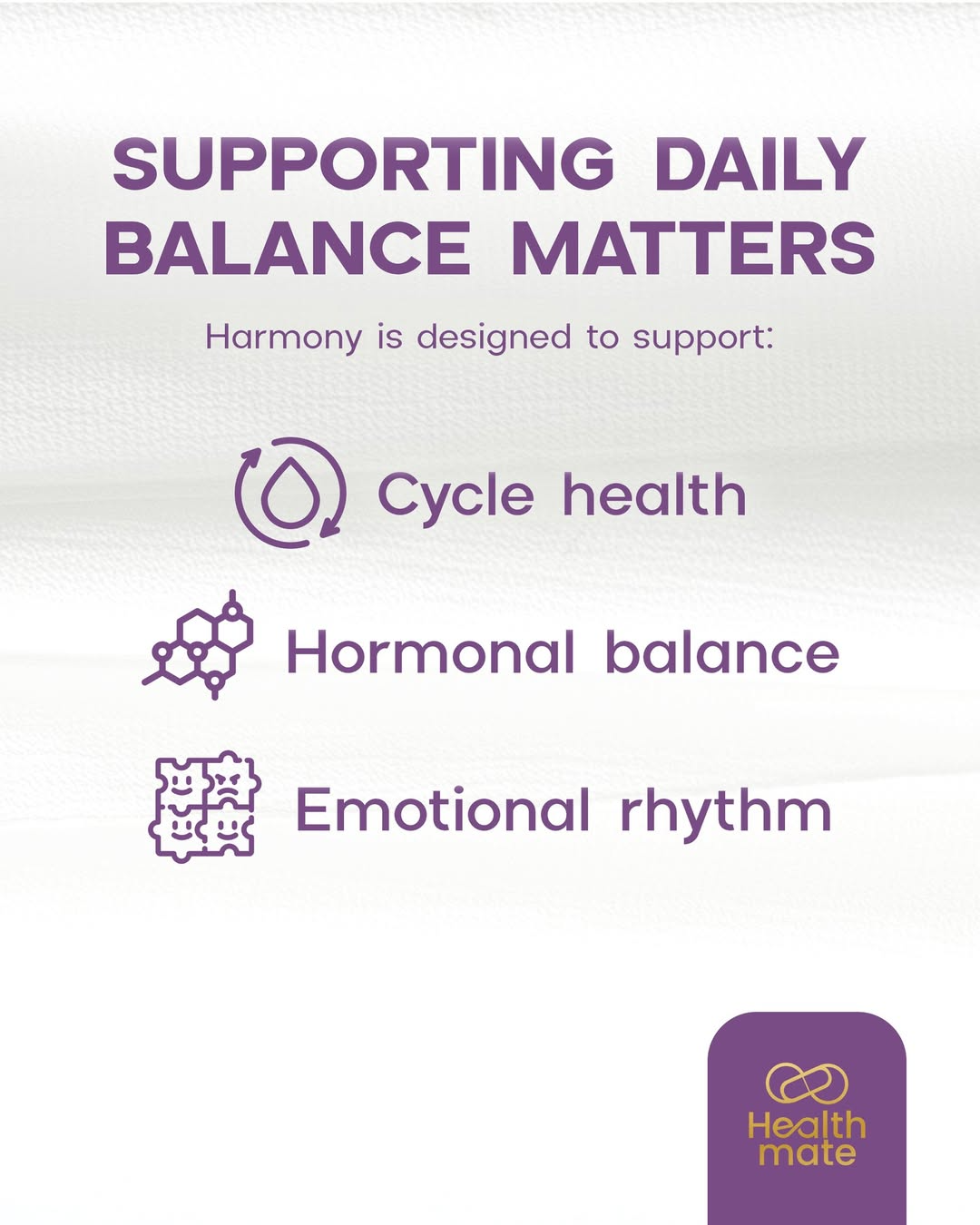 Healthmate Harmony Caps - 30s