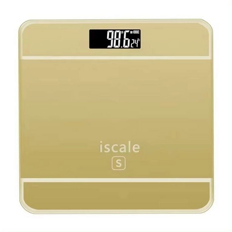iscale LCD Display Electronic Bathroom Scale