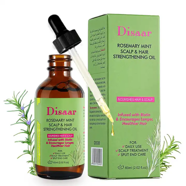 Disaar Rosemary Mint Scalp & Hair Strengthening Oil - 60ml