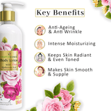 Earth Genix Wild Rose Body Lotion - 300ml
