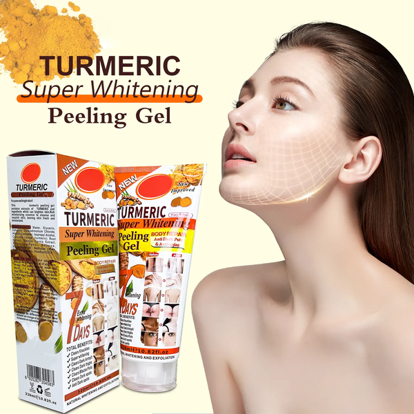 Veet Gold Turmeric Super Whitening Peeling Gel - 320ml