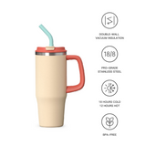 Double Wall Vacuum Insulated Tumbler Sports Mug - Q32B (1000ml)
