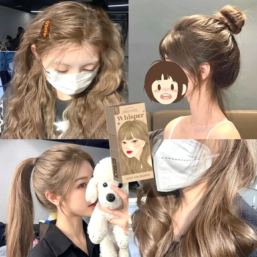 Kota Cosmetics Whisper Thailand Hair Color Light Ash Blonde - 100ml + 100ml