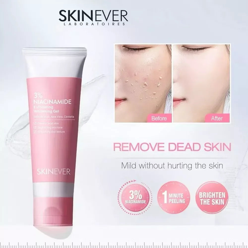 Skinever 3% Niacinamide Exfoliating Gel - 55ml