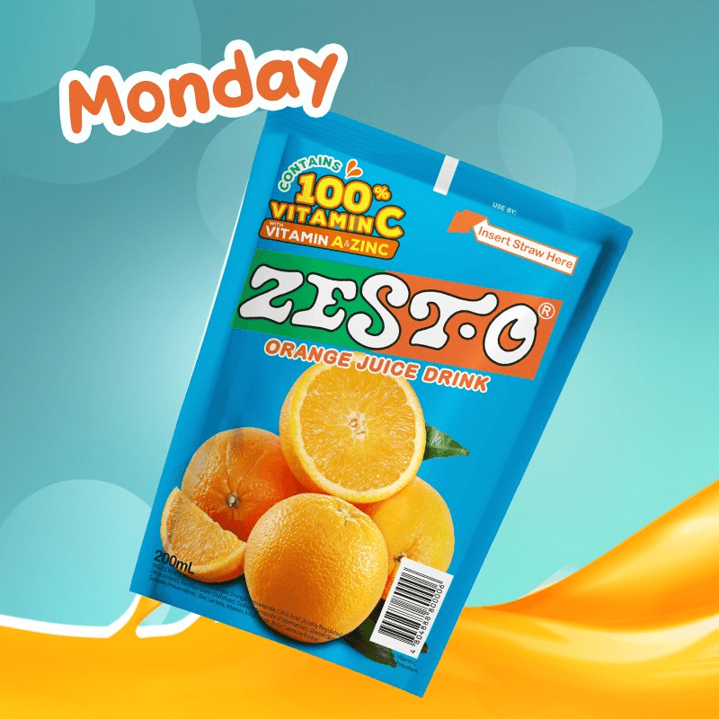 Zesto Orange Juice Drink - 200ml