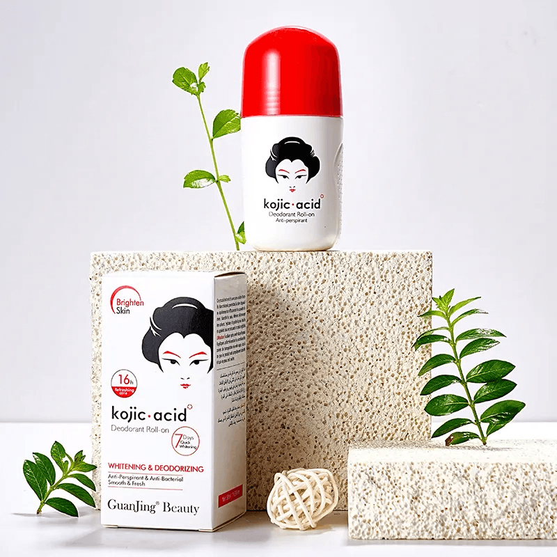 Guanjing Beauty Kojic Acid Brightening Anti-Perspirant Roll On - 50ml