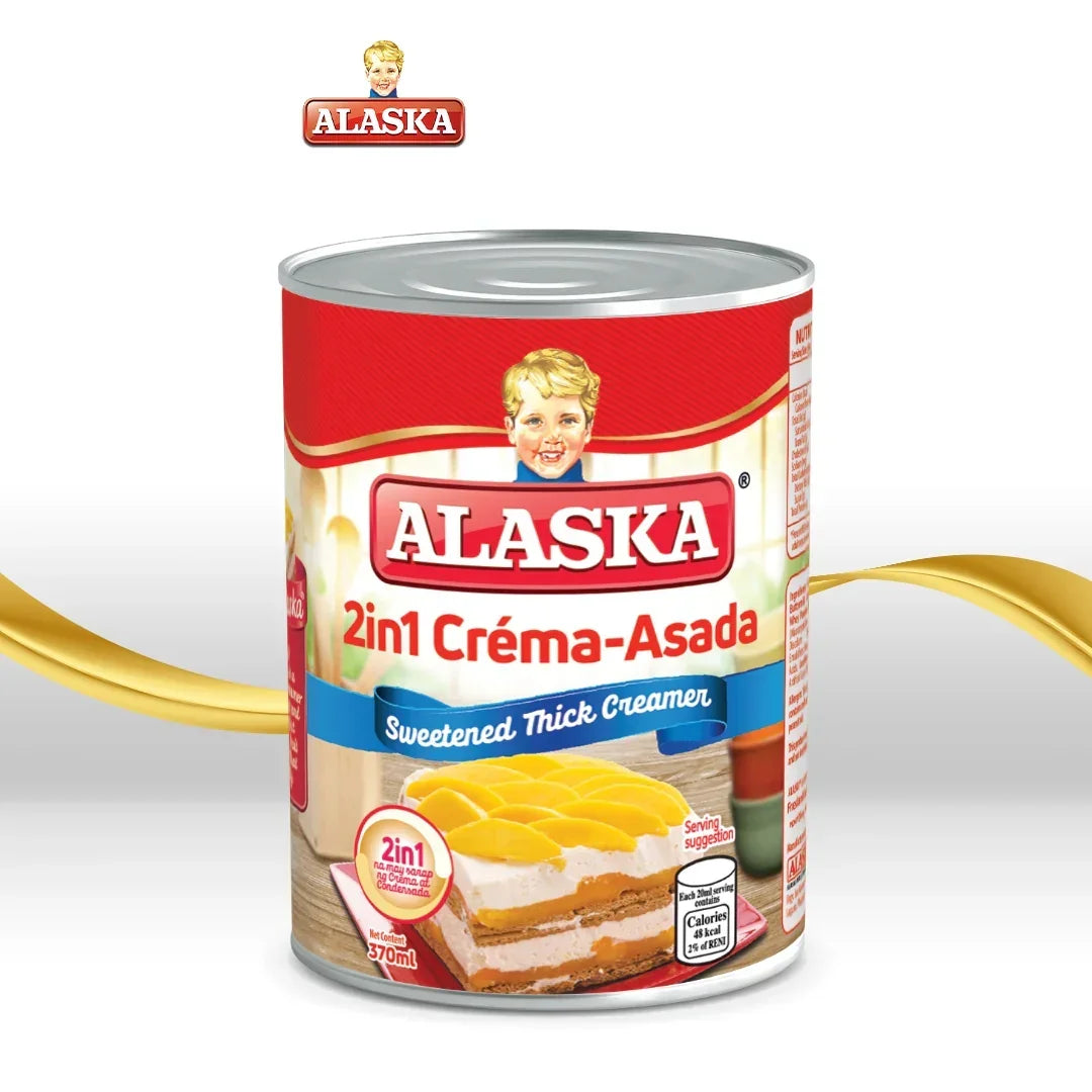 Alaska 2 in 1 Crema-Asada Sweetened Thick Creamer - 370ml