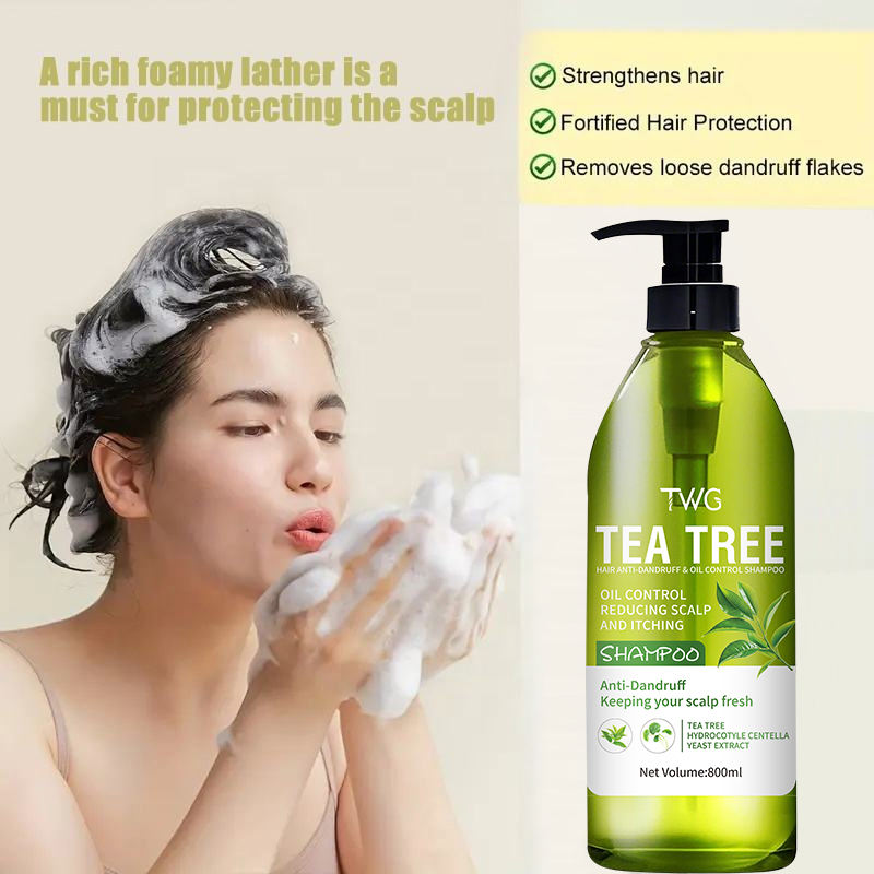 TWG Anti-Dandruff & Oil Control Tea Tree Shampoo - 800ml