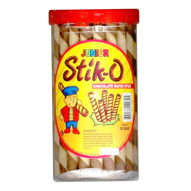 Junior Stik-O Chocolate Wafer Stick 380g
