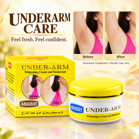Argussy Under Arm Brightening Cream & Deodorant - 50g