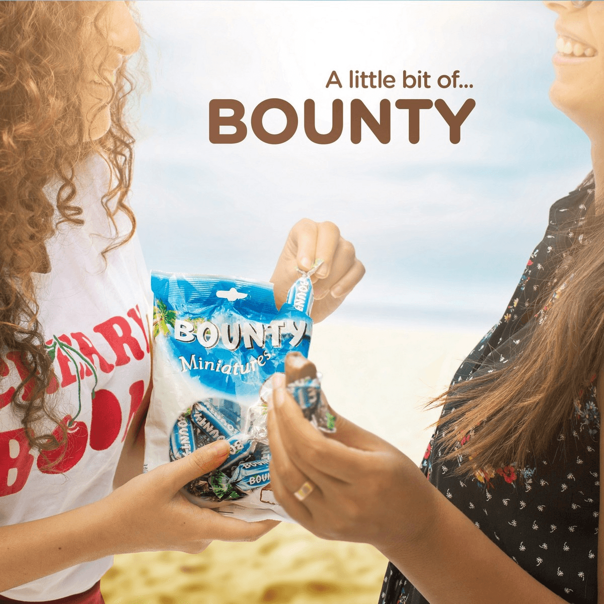 Bounty Miniatures Milk Chocolate Mini Bars 150g