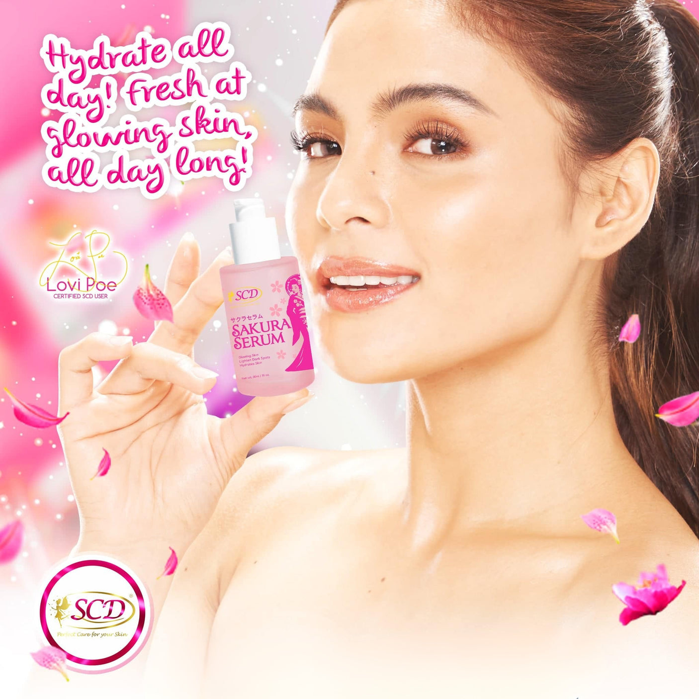 SCD Anti Aging Sakura Face Serum - 30ml
