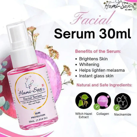 Hami-San Ultra Brightening Day & Night Facial Serum - 30ml