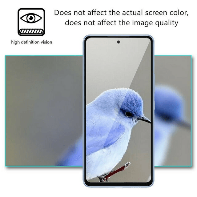 زجاج حماية أصلي لهاتف Samsung A73 HD