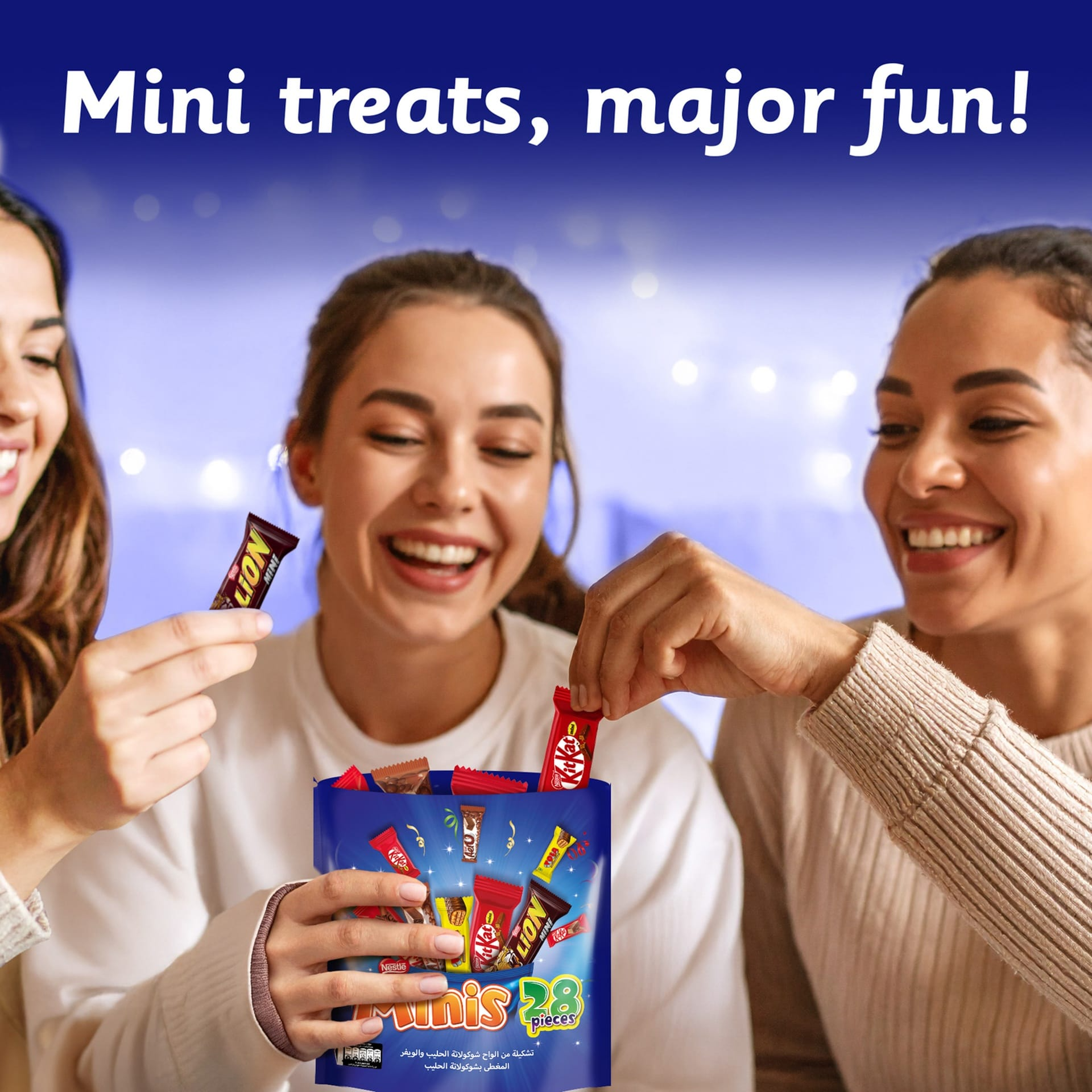 Nestle Minis Mix Bag Milk Chocolate - 28 Pcs