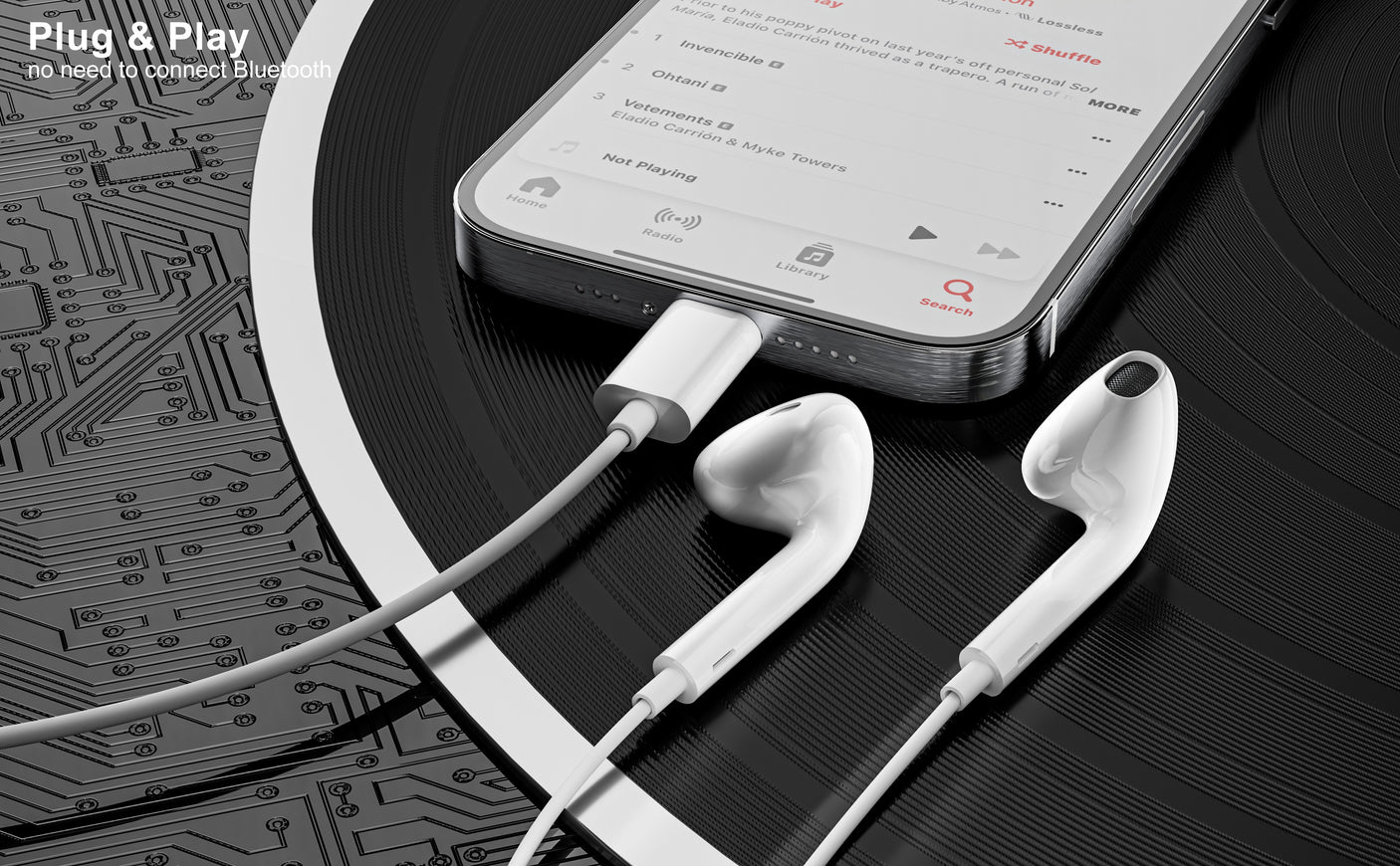 سماعة أذن سلكية VEN-DENS بمنفذ Lightning (لأجهزة Apple) VD-EAR025