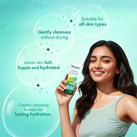 Himalaya Hydrating Aloe Vera Face Wash - 100ml