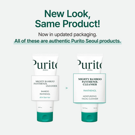 Purito Mighty Bamboo Panthenol Facial Cleanser - 150ml