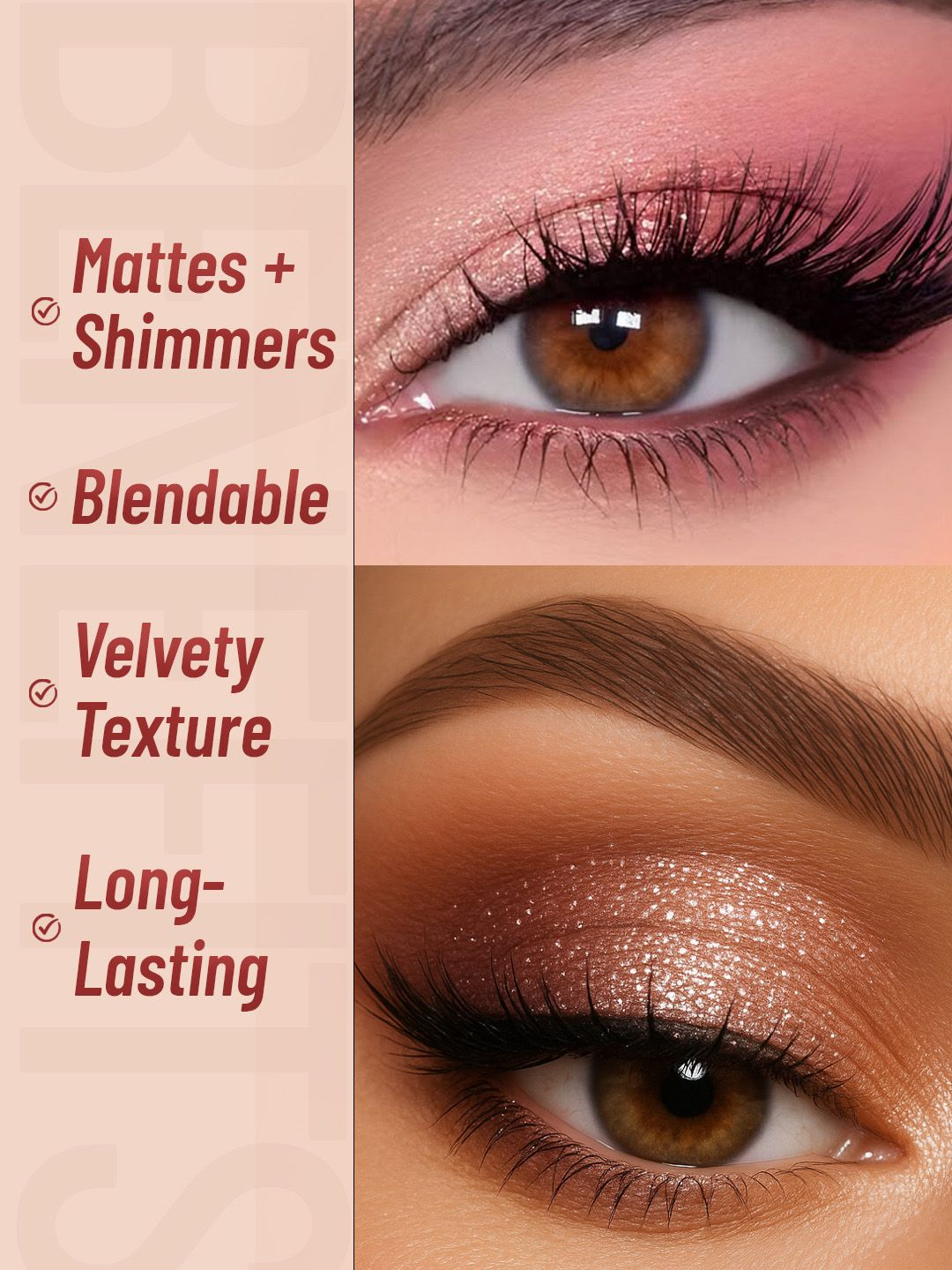 Lead Face Eyeshadow Palette 15 Shades