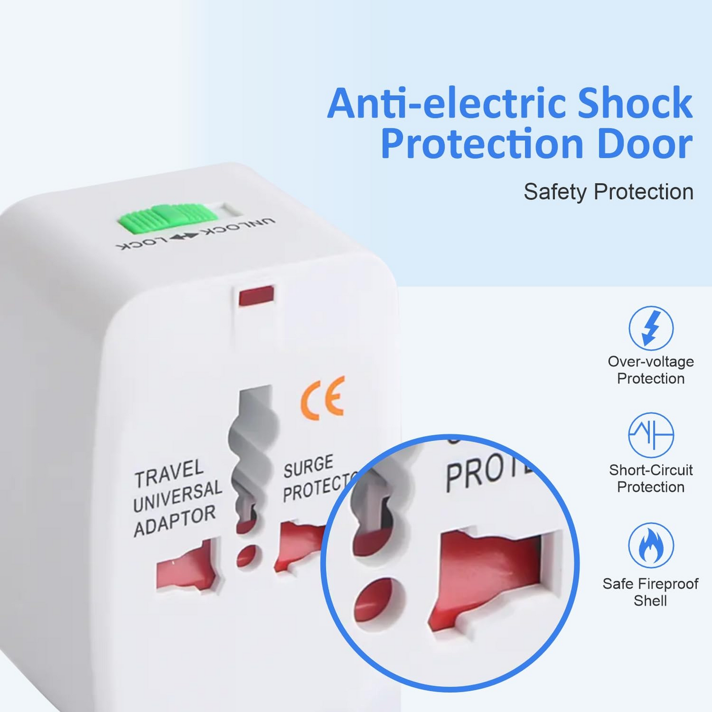 Hitage All In One Universal Travel Adapter HUP-401