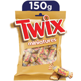 Twix Miniatures Chocolate Mini Bars - 150g