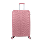 American Flyer Luggage Bag 24 Inch Check-in Luggage Trolly - Rose Gold