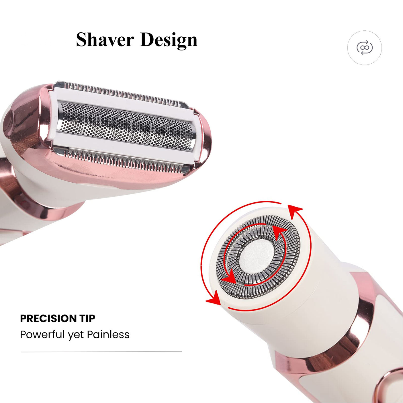 Lady Shaver 4 In 1 Beauty Kit SN-8866
