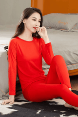 Women's Long Sleeve Winter Sleepwear Set - CS112