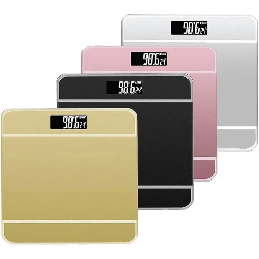 iscale LCD Display Electronic Bathroom Scale