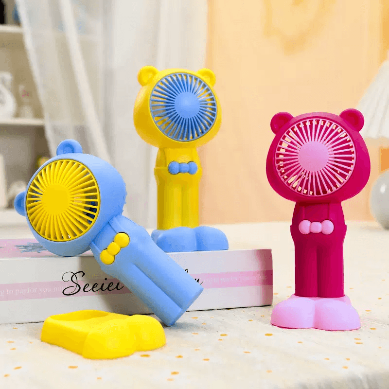 Portable Mini Handheld Fan With Stand HQ66-27