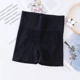 High Waisted Solid Waist Shapewear Underwear - 693#