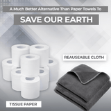 Premium Microfiber Reusable Cleaning Cloth - 1 Pcs