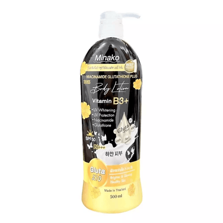 Minako Niacinamide Glutathione Plus 10% Body Lotion - 500ml