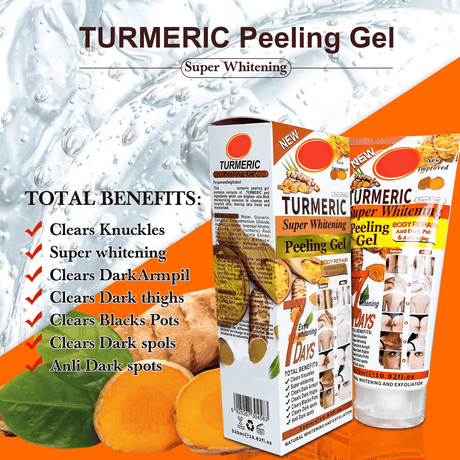 Veet Gold Turmeric Super Brightening Peeling Gel - 320ml
