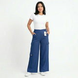 Women's Cargo Wide Leg Sweatpant SZW-962
