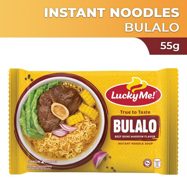 Lucky Me Instant Noodles Soup Bulalo - 55g