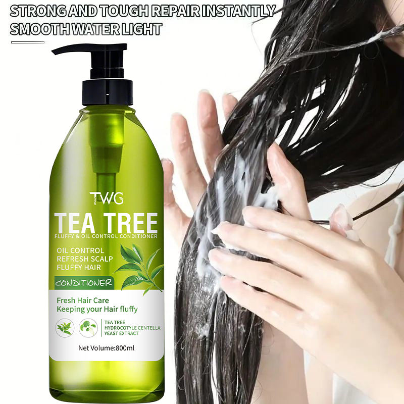 TWG Refreshing & Fluffy Tea Tree Conditioner - 800ml