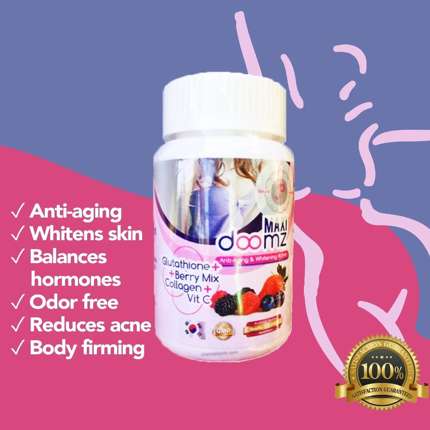 Maxi Doomz Glutathione Dietary Supple