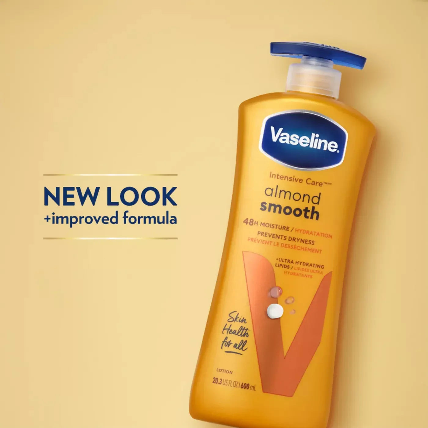 Vaseline Intensive Care Almond Smooth Lotion - 600ml