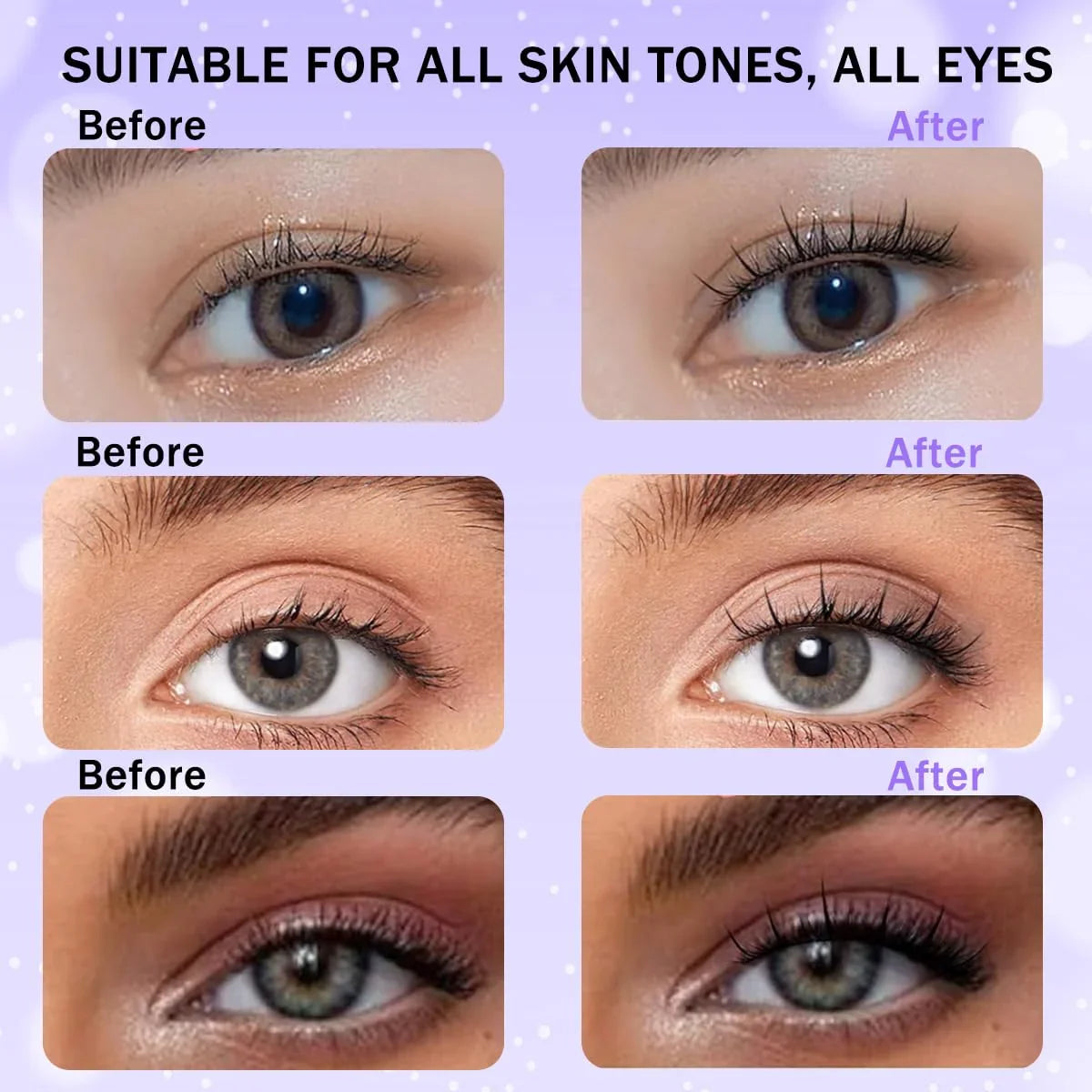 Cover Up Pre-Glued 3D Cluster Eyelashes A-1