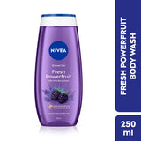 Nivea Fresh Shower Gel Powerfruit Wild Berry Scent - 250ml