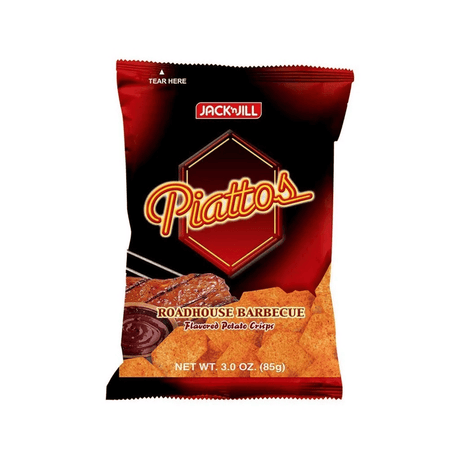 Jack 'n Jill Piattos Potato Crisps Roadhouse Barbecue 85gm