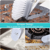 Kitchen Portable Dishwasher Brush With Washing Sponge