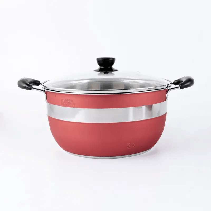 Stainless Steel Cookware Set - 12 Pcs