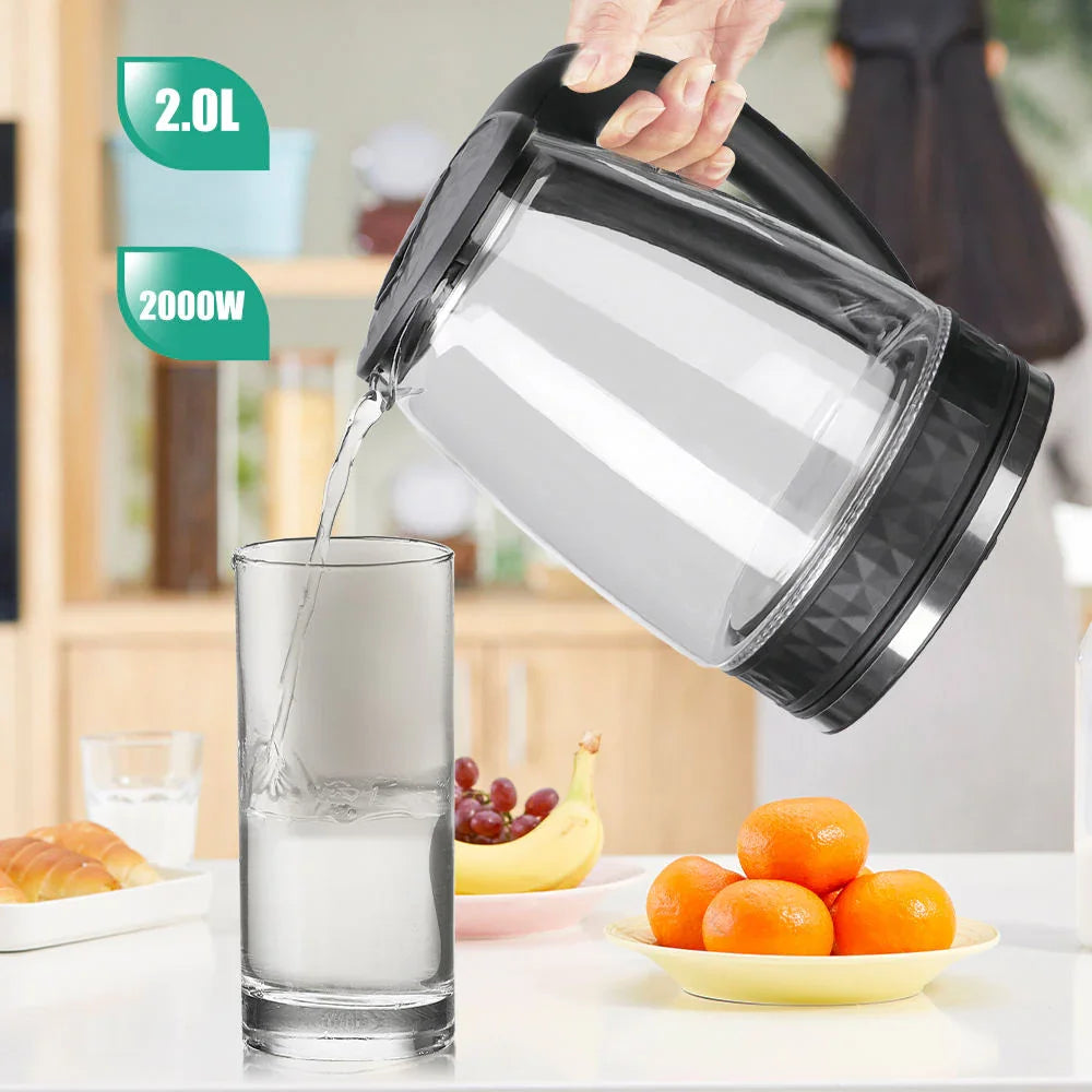 غلاية كهربائية زجاجية من جهام 2.0 لتر EJ-80999-7