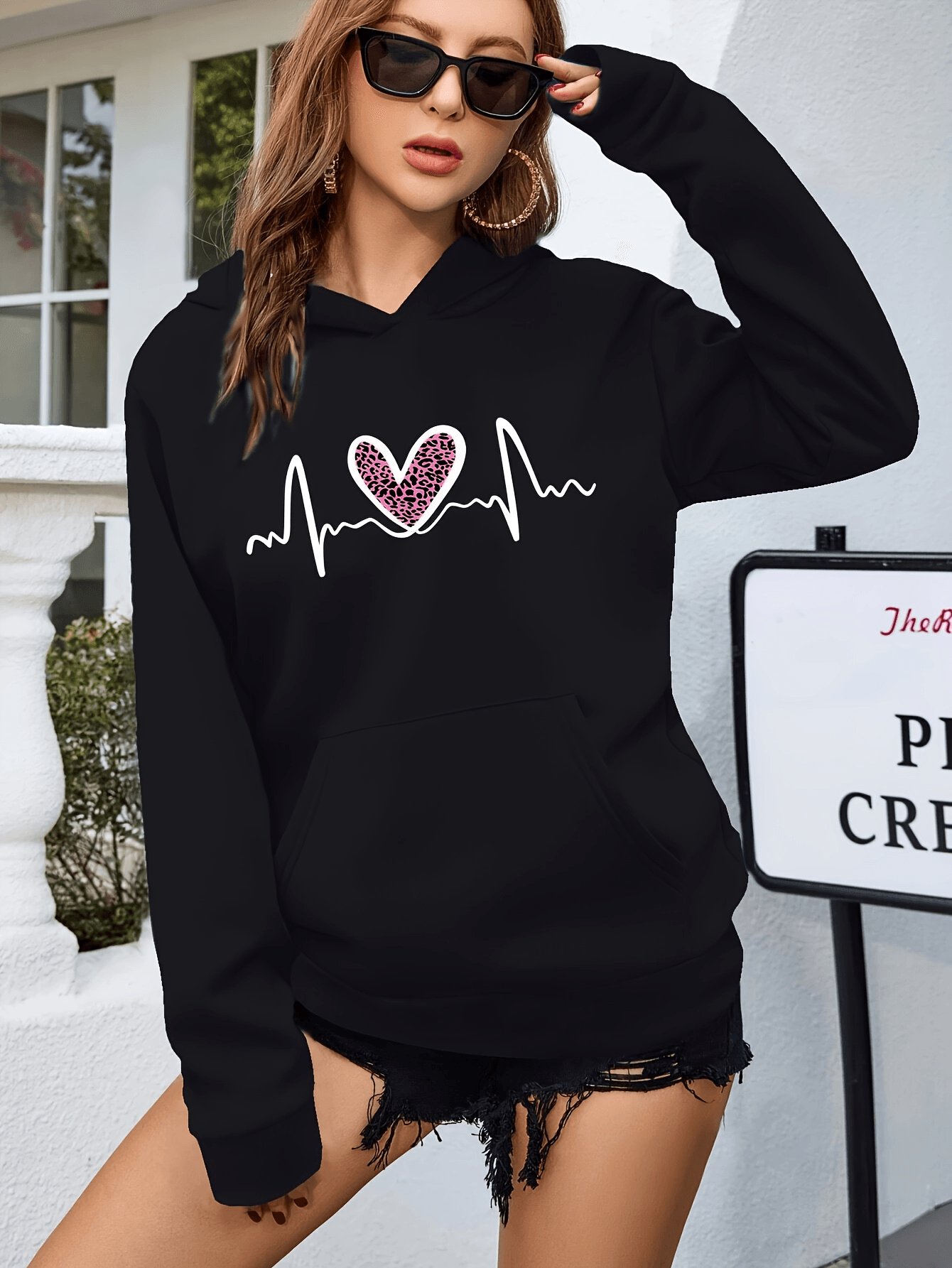 Cozy Fleece-Lined Winter Hoodies With Kangaroo Pocket - 2082