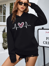 Cozy Fleece-Lined Winter Hoodies With Kangaroo Pocket - 2082