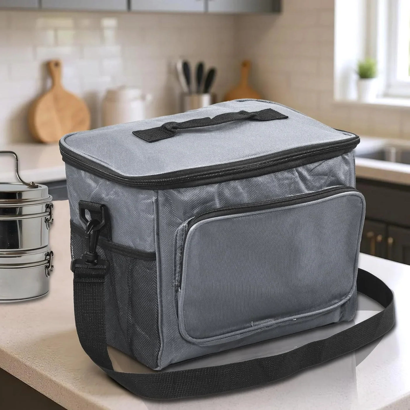 Portable Leakproof Insulated Lunch Box Bag